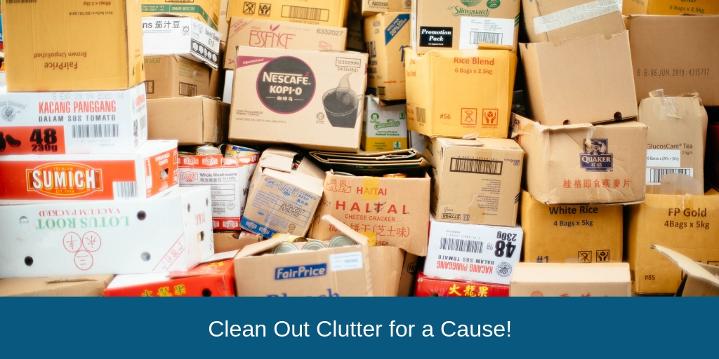 Clean Out Clutter for a Cause! Ariniello & Associates, CPA